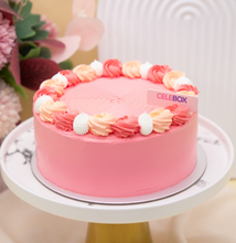 Load image into Gallery viewer, Yuzu Raspberry Jello Cake
