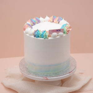 Pastel Rainbow Cake
