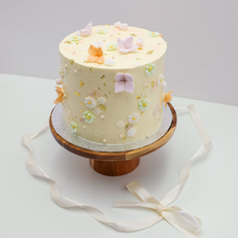 Load image into Gallery viewer, Celebox Whimsical Wildflower Wedding Customised Cake
