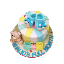 Load image into Gallery viewer, Baby Booties Cake
