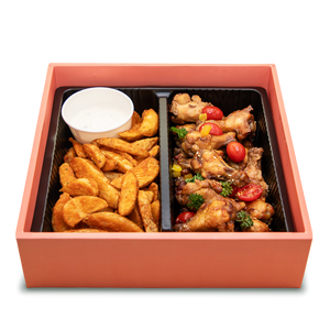 Grilled Drumlets and Potato Wedges Box