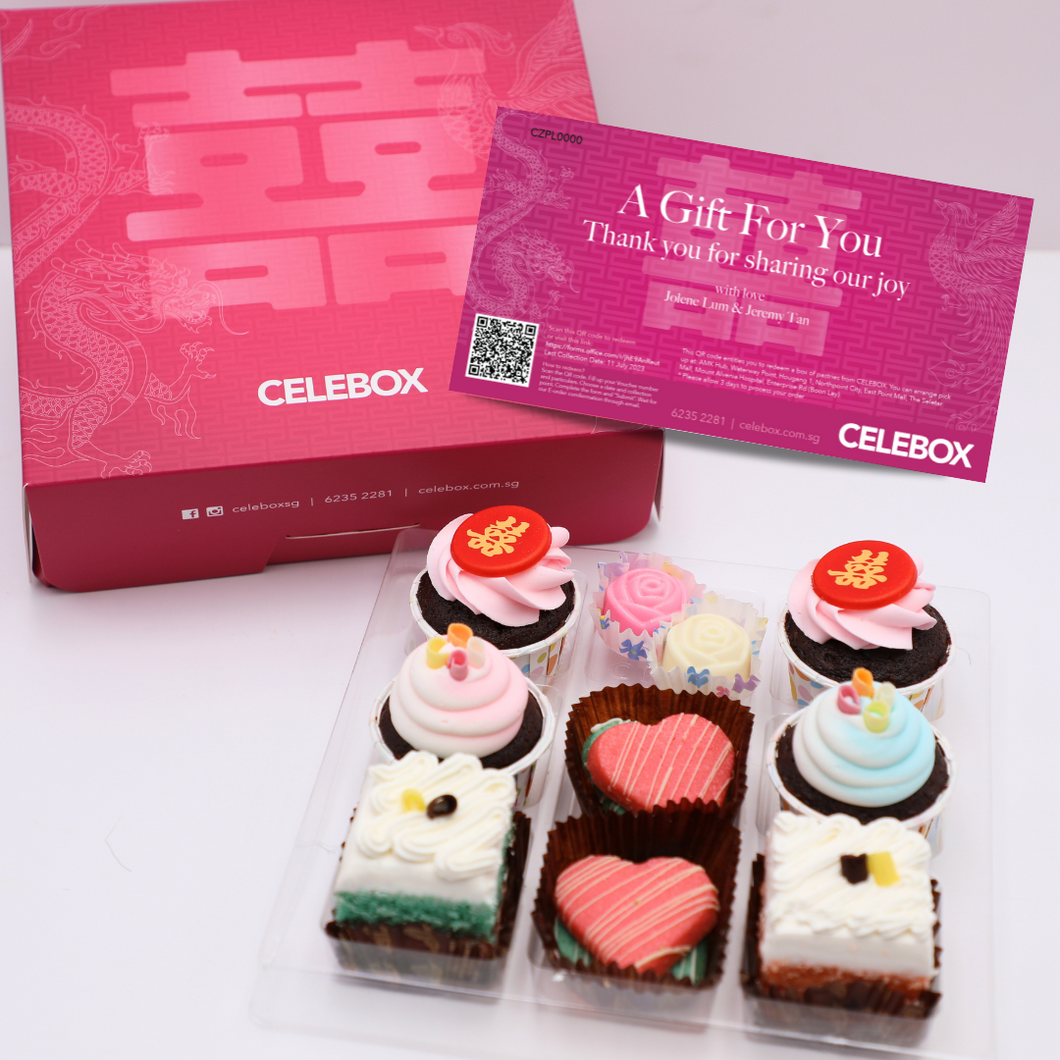 Celebox Sweet Beginnings Wedding Guo Da Li Gift Box