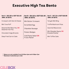 Load image into Gallery viewer, Executive High Tea Bento
