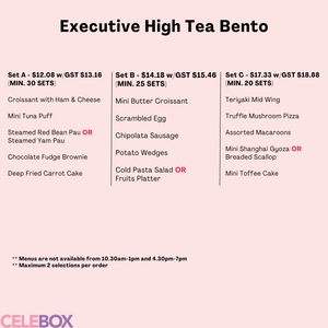 Executive High Tea Bento