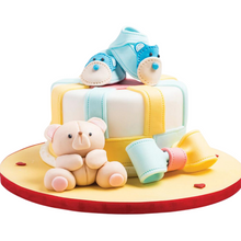 Load image into Gallery viewer, Celebox Baby Booties Cake

