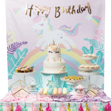 Load image into Gallery viewer, Celebox Pastel Unicorn Dessert Table 
