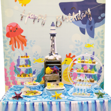 Load image into Gallery viewer, Celebox Under the Sea Dessert Table
