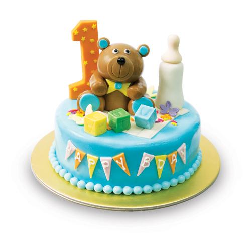 Celebox Baby Bear Fondant Cake