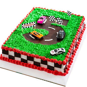 Car Birthday Cake Tutorials - how to make a car shape cake
