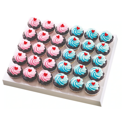 Celebox Baby Pink and Blue Cupcakes