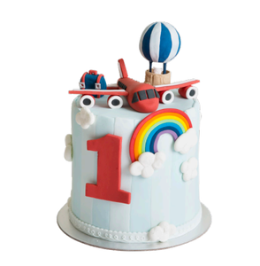 Celebox Little Traveller Theme Cake